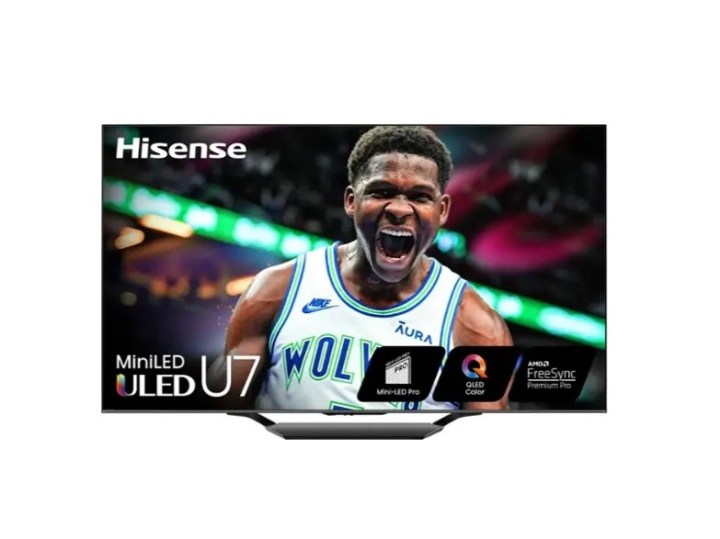 HiSense 85 Class U7 mini LED smart Google TV product image